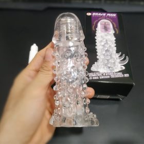 Bao Rung Quy Đầu Vibrating Crystal Cap