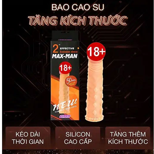 Bao Cao Su Đôn Dên Gân Bi Maxman