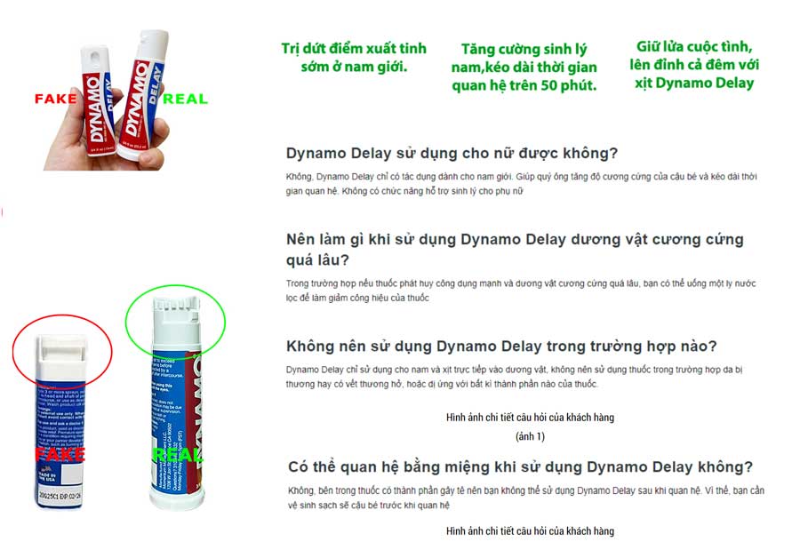 Dynamo® Delay chính hãng USA, chai xịt chống xuất tinh sớm cho nam giới