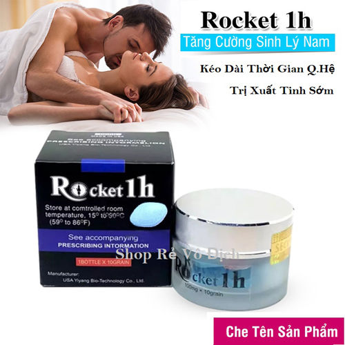 Viên uống rocket 1 giờ tăng cường sinh lực cho nam giới