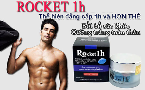 Viên uống rocket 1 giờ tăng cường sinh lực cho nam giới