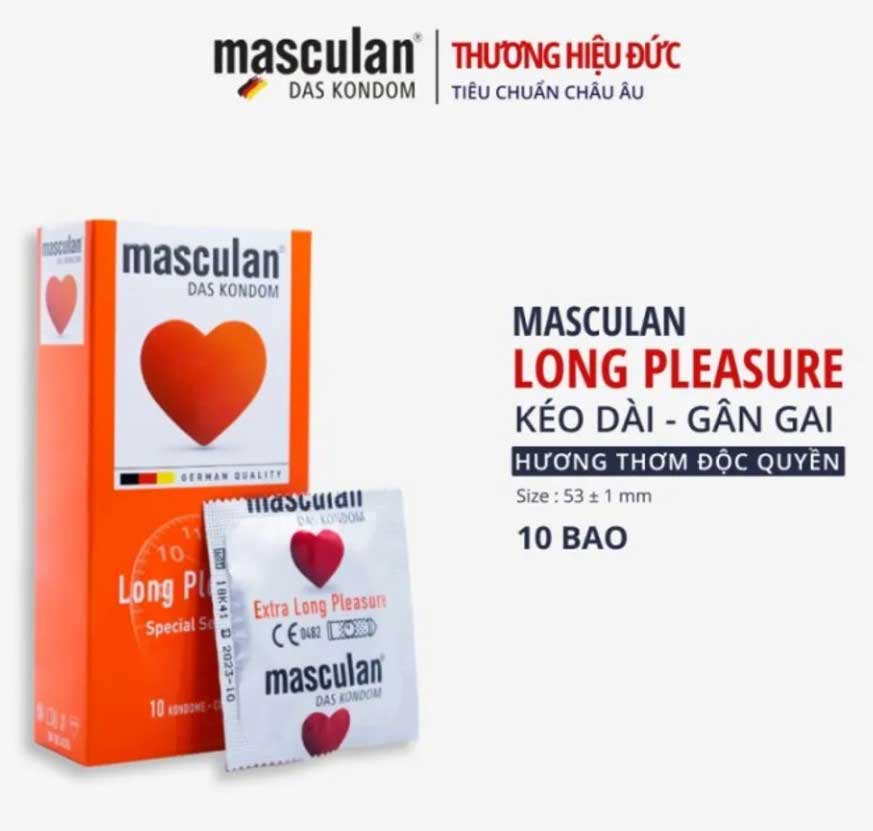 Bao cao su Masculan