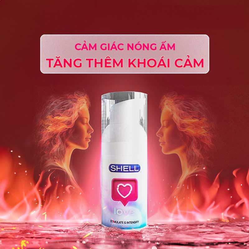 Gel bôi trơn Shell Love 50ml