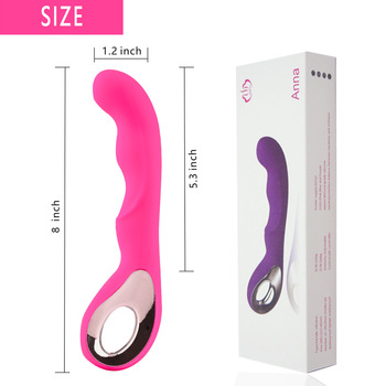 Thanh rung massage kích thích điểm G pin sạc có lỗ móc ngón