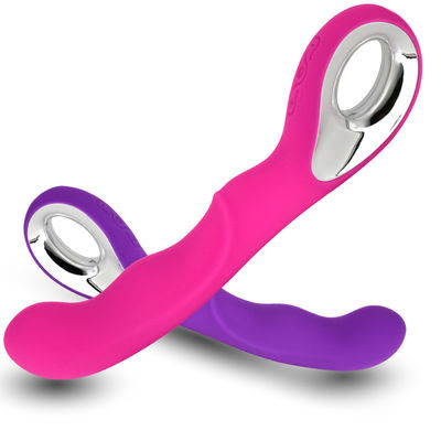 Thanh rung massage kích thích điểm G pin sạc có lỗ móc ngón
