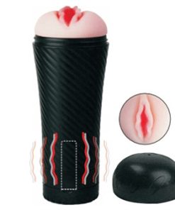 Âm đạo giả cầm tay có rung giá rẻ Pink Pussy
