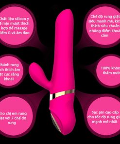 Dương vật giả rung giật cao cấp Cloud