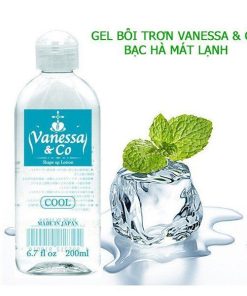 Gel bôi trơn bạc hà mát lạnh vanessa nhật bản