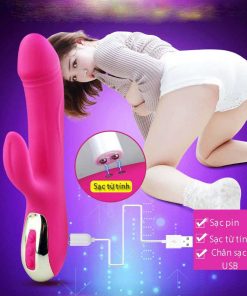 Dương vật giả rung thụt sưởi ấm Leten Strong