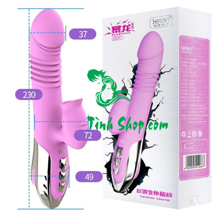 Dương Vật Rung Thụt Toả Nhiệt Cao Cấp Leten Thrusting
