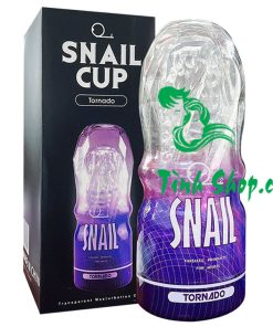 Cốc thủ dâm cầm tay trong suốt Snail Cup