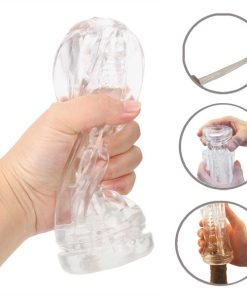 Cốc thủ dâm cầm tay trong suốt Snail Cup