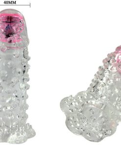 Bao Rung Quy Đầu Vibrating Crystal Cap