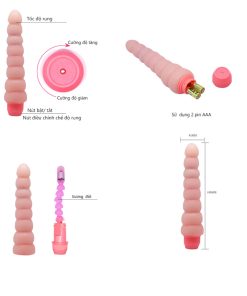 Dương Vật Giả Hình Trái Me Cho Hậu Môn