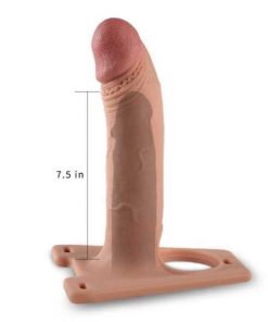 Dương vật dây đeo rỗng ruột siêu mềm có lỗ tròng bìu Lovetoy Rodeo