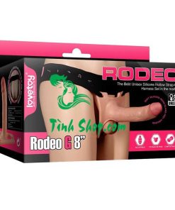 Dương vật dây đeo rỗng ruột siêu mềm có lỗ tròng bìu Lovetoy Rodeo