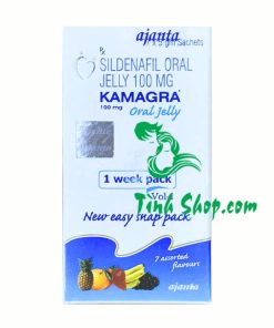 Thuốc Cường Dương Kamagra Oral Jelly 100mg 7 Gói Dạng Thạch Trái Cây