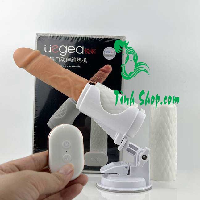 Dương Vật Giả Có Remote Hít Tường Rung Thụt, Tỏa Nhiệt, Kèm Lưỡi Liếm Siêu Kích Thích