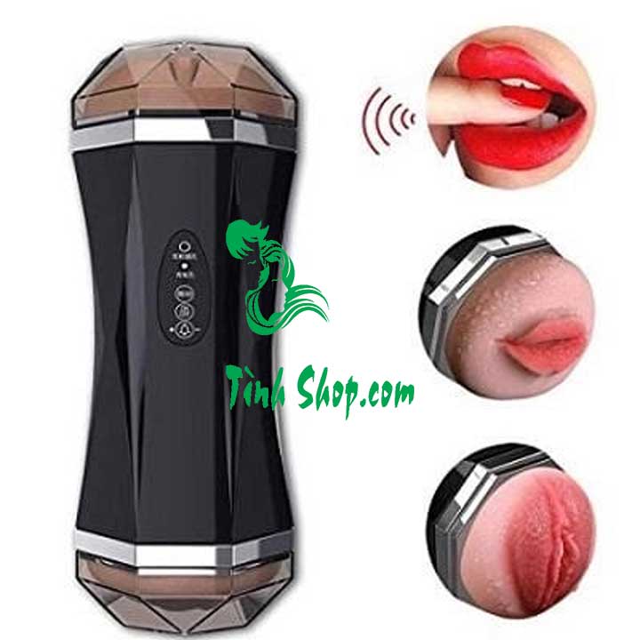 Âm đạo giả 2 đầu rung rên nhiều chế độ LUBA MINI