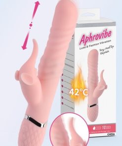 Dương Vật Giả Rung Thụt Có Nhánh Kích Thích Hột Le Aphrovibe