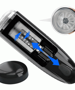 Máy bú mút dương vật rung thụt xoay có âm thanh PRETTY LOVE MARLON