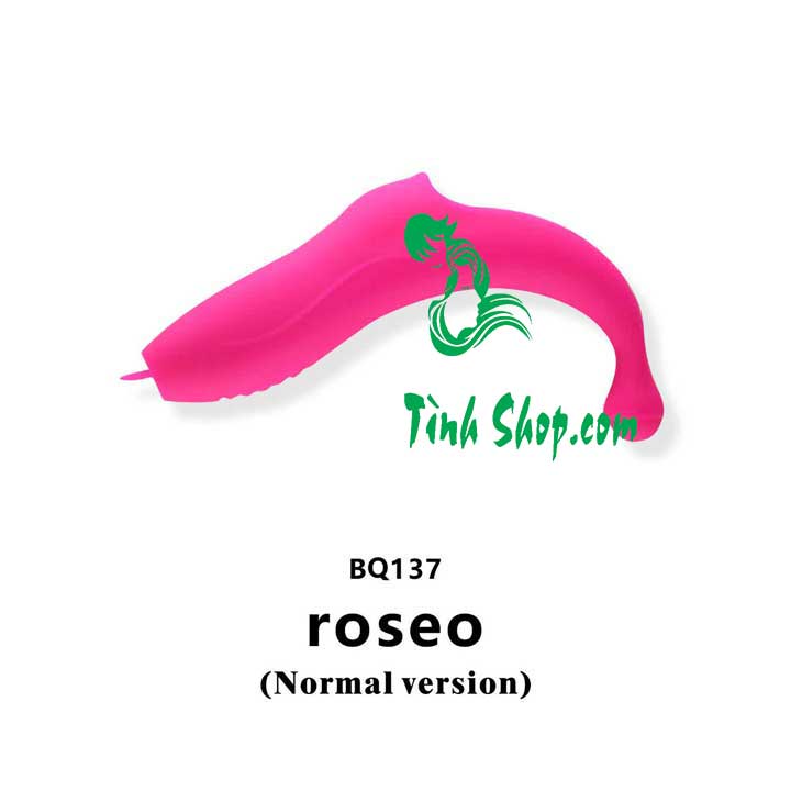 Trứng Rung Liếm Xỏ Ngón Tay Hình Cá Heo Roseo