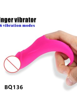 Trứng Rung Liếm Xỏ Ngón Tay Hình Cá Heo Roseo