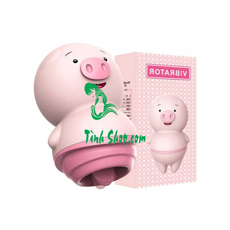 Lưỡi rung liếm âm đạo ngụy trang hình con heo