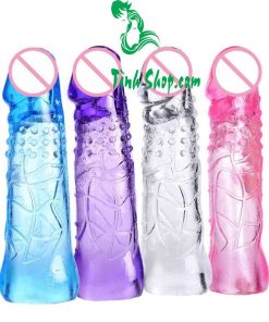 Bao cao su đôn dên 5 phân nối dài 20 cm đầu trơn