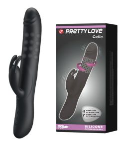 Dương Vật Giả Rung Xoay Đa Chế Độ PrettyLove Colin Cao Cấp