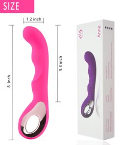 Thanh rung massage kích thích điểm G pin sạc có lỗ móc ngón